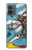 S3731 Carte de tarot chevalier des épées Etui Coque Housse pour Motorola Moto G14
