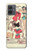 S3820 Poupée de papier de mode de cow-girl vintage Etui Coque Housse pour Motorola Moto G14