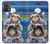 S3915 Costume d'astronaute paresseux pour bébé fille raton laveur Etui Coque Housse pour Motorola Moto G14