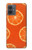 S3946 Motif orange sans couture Etui Coque Housse pour Motorola Moto G14