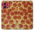 S0236 Pizza Etui Coque Housse pour Motorola Moto G84