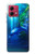 S0385 Dauphin Etui Coque Housse pour Motorola Moto G84