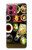 S0627 Nourriture japonaise Etui Coque Housse pour Motorola Moto G84