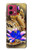 S1604 Carpe Koi poisson japonais Tatouage Etui Coque Housse pour Motorola Moto G84