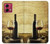 S2042 Raisin Vignoble Raisins Bouteille Rouge Vin Etui Coque Housse pour Motorola Moto G84