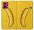 S2294 banane Etui Coque Housse pour Motorola Moto G84