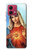 S2420 La Vierge Marie Santa Maria Etui Coque Housse pour Motorola Moto G84