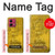 S2618 Un Kilo Lingot d'or Etui Coque Housse pour Motorola Moto G84