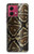 S2712 Anaconda Amazon Serpent Motif imprimé Peau Etui Coque Housse pour Motorola Moto G84