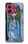 S2764 Papesse carte de tarot Etui Coque Housse pour Motorola Moto G84