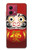 S2839 Japon Daruma Poupée Etui Coque Housse pour Motorola Moto G84