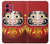 S2839 Japon Daruma Poupée Etui Coque Housse pour Motorola Moto G84