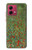 S2872 Gustav Klimt Champ de Coquelicots Etui Coque Housse pour Motorola Moto G84