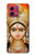 S2953 Devi Kanaka Durga Mata Etui Coque Housse pour Motorola Moto G84