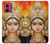S2953 Devi Kanaka Durga Mata Etui Coque Housse pour Motorola Moto G84
