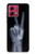 S3101 X-ray doigts Signe de paix Etui Coque Housse pour Motorola Moto G84 S3101 X-ray doigts Signe de paix Etui Coque Housse pour Motorola Moto G84