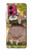 S3138 Peinture mignon bébé Sloth Etui Coque Housse pour Motorola Moto G84