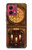S3174 Horloge Grand-père Etui Coque Housse pour Motorola Moto G84