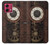S3221 Gears steampunk Horloge Etui Coque Housse pour Motorola Moto G84