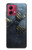 S3438 danger radioactif Etui Coque Housse pour Motorola Moto G84