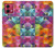 S3477 Motif abstrait de diamant Etui Coque Housse pour Motorola Moto G84