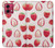 S3481 fraise Etui Coque Housse pour Motorola Moto G84