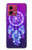 S3484 Dream Catcher mignon Galaxie Etui Coque Housse pour Motorola Moto G84