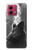 S3505 loup Hurlant Etui Coque Housse pour Motorola Moto G84