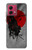 S3517 Japon Drapeau Samurai Etui Coque Housse pour Motorola Moto G84