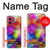 S3677 Mosaïques de briques colorées Etui Coque Housse pour Motorola Moto G84