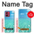 S3720 Summer Ocean Beach Etui Coque Housse pour Motorola Moto G84