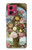 S3749 Vase de fleurs Etui Coque Housse pour Motorola Moto G84
