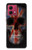 S3848 Crâne de drapeau du Royaume-Uni Etui Coque Housse pour Motorola Moto G84