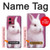S3870 Mignon bébé lapin Etui Coque Housse pour Motorola Moto G84