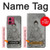 S3873 Dessin au trait Bouddha Etui Coque Housse pour Motorola Moto G84