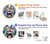S3915 Costume d'astronaute paresseux pour bébé fille raton laveur Etui Coque Housse pour Motorola Moto G84