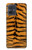 S0576 Tigre Peau Etui Coque Housse pour Motorola Moto G54