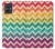 S2362 Arc en ciel coloré Shavron Zig zag Etui Coque Housse pour Motorola Moto G54