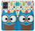 S2521 Nerd Mignon Chouette Dessin animé Etui Coque Housse pour Motorola Moto G54