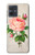 S3079 Rose Rose millésimé Etui Coque Housse pour Motorola Moto G54