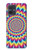 S3162 psychédélique coloré Etui Coque Housse pour Motorola Moto G54