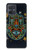 S3175 Hamsa Mosaïques main Etui Coque Housse pour Motorola Moto G54