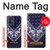 S3357 Marine Bleu Bandana Motif Etui Coque Housse pour Motorola Moto G54