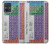 S3383 Tableau périodique Etui Coque Housse pour Motorola Moto G54