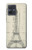 S3474 Dessin Architectural Eiffel Etui Coque Housse pour Motorola Moto G54