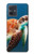 S3497 Vert tortue de mer Etui Coque Housse pour Motorola Moto G54
