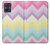 S3514 Arc en ciel Zigzag Etui Coque Housse pour Motorola Moto G54