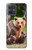 S3558 Famille d'ours Etui Coque Housse pour Motorola Moto G54