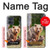 S3558 Famille d'ours Etui Coque Housse pour Motorola Moto G54