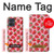 S3719 Modèle de fraise Etui Coque Housse pour Motorola Moto G54